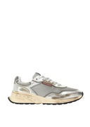 SNEAKERS DSQUARED2, Sprinter Sneakers, Laminated, Metallic Grey