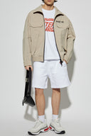 Sneakers DSQUARED2, Bubble Design, Red Details, White