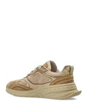 Sneakers DSQUARED2, beige "SPRINTER" sports shoes