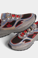 SNEAKERS DSQUARED2, Sprinter Sneakers, Red Multicolor
