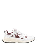 Sneakers DSQUARED2, Sprinter maple-detail sneakers, Alb si Rosu