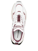 Sneakers DSQUARED2, Sprinter maple-detail sneakers, Alb si Rosu