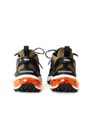 SNEAKERS DSQUARED2, Bubble, Sireturi logo, Kaki