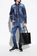 SNEAKERS DSQUARED2, Faster, Chunky sneakers, Negru