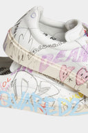 SNEAKERS DSQUARED2, Rider Sneakers, GRAFFITI Print