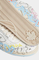 SNEAKERS DSQUARED2, Rider Sneakers, GRAFFITI Print