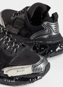 SNEAKERS DSQUARED2, Faster Sneakers, All black