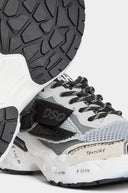 SNEAKERS DSQUARED2, Faster Sneakers, Metallic Grey