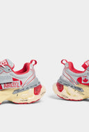 SNEAKERS DSQUARED2, Faster Sneakers, Rosu