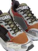SNEAKERS DSQUARED2, Faster Sneakers, Grey Brown