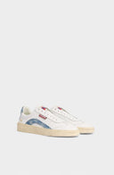 Sneakers DSQUARED2, Rider Sneakers, Denim Insert, Alb