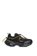 SNEAKERS DSQUARED2, Faster Sneakers, Orange insert, Black