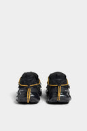 SNEAKERS DSQUARED2, Faster Sneakers, Orange insert, Black