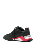 SNEAKERS DSQUARED2, D2 Flow panelled sneakers, Black and Red