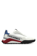 SNEAKERS DSQUARED2, D2 Flow panelled sneakers, White and Blue