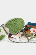 SNEAKERS DSQUARED2, Faster Sneakers, Multicolor, Brown