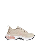 SNEAKERS DSQUARED2, Bubble, Sireturi logo, Bej