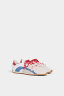 Sneakers DSQUARED2, DC-642, Cream and Blue