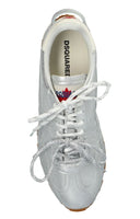 Sneakers DSQUARED2, Metallic Lace-Up Sneakers, Argintiu