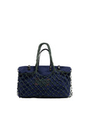 Geanta DSQUARED2,Re-Worked2 Shopping Bag, Bleumarin