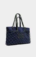 Geanta DSQUARED2,Re-Worked2 Shopping Bag, Bleumarin