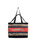 Geanta DSQUARED2, Wild2 Tote Bag, Negru