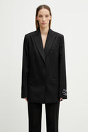 Sacou OFF WHITE,  Single-Breasted Long-Sleeved Jacket