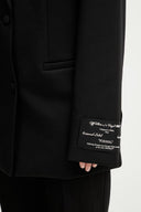 Sacou OFF WHITE,  Single-Breasted Long-Sleeved Jacket