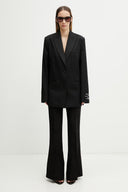 Sacou OFF WHITE,  Single-Breasted Long-Sleeved Jacket