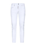 Jeans DSQUARED2, Skater Jeans, All White, S74LB1278STN833100