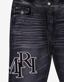 Jeans AMIRI,  Black Staggered Logo