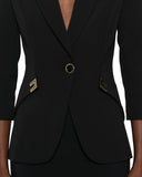 Sacou ELISABETTA FRANCHI, single-breasted blazer