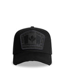 Sapca DSQUARED2, Fuck All But The Flag, Black