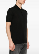 Tricou GOLDEN GOOSE, fine-knit polo shirt