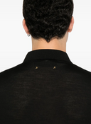 Tricou GOLDEN GOOSE, fine-knit polo shirt