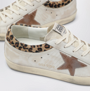 Sneakers GOLDEN GOOSE, WHITE Super Star With List sports shoes