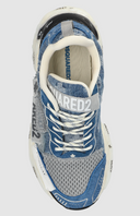 SNEAKERS DSQUARED2, BLUE "Faster" sports shoes