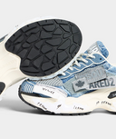 SNEAKERS DSQUARED2, BLUE "Faster" sports shoes