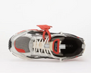 Sneakers OFF WHITE, Be Right Back Sneakers Grey/ Red