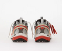 Sneakers OFF WHITE, Be Right Back Sneakers Grey/ Red