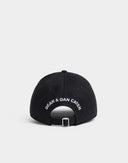 Sapca DSQUARED2, Logo Embroidered Baseball Cap Black