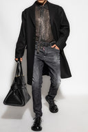 JEANS DSQUARED2, Used Effect, Cool Guy FIt, Negru