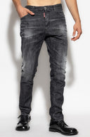 JEANS DSQUARED2, Used Effect, Cool Guy FIt, Negru