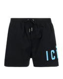 Short DSQUARED2, Insertie Icon Albastra