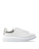 Sneakers ALEXANDER MCQUEEN, Alb Silver Print, 777220WIE9I9071