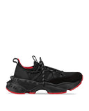 Sneakers Christian Louboutin, Black Trailnrun, Red Details