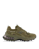 Sneakers DSQUARED2, Low Top, Bubble Design, Army, Kaki