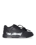 Sneakers OFF WHITE, Basket Out of Office For Walking, Black