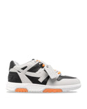 Sneakers OFF WHITE, Basket Out of Office, Grey and Orange