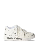 Sneakers OFF WHITE, Out Of Office Leather Sneakers